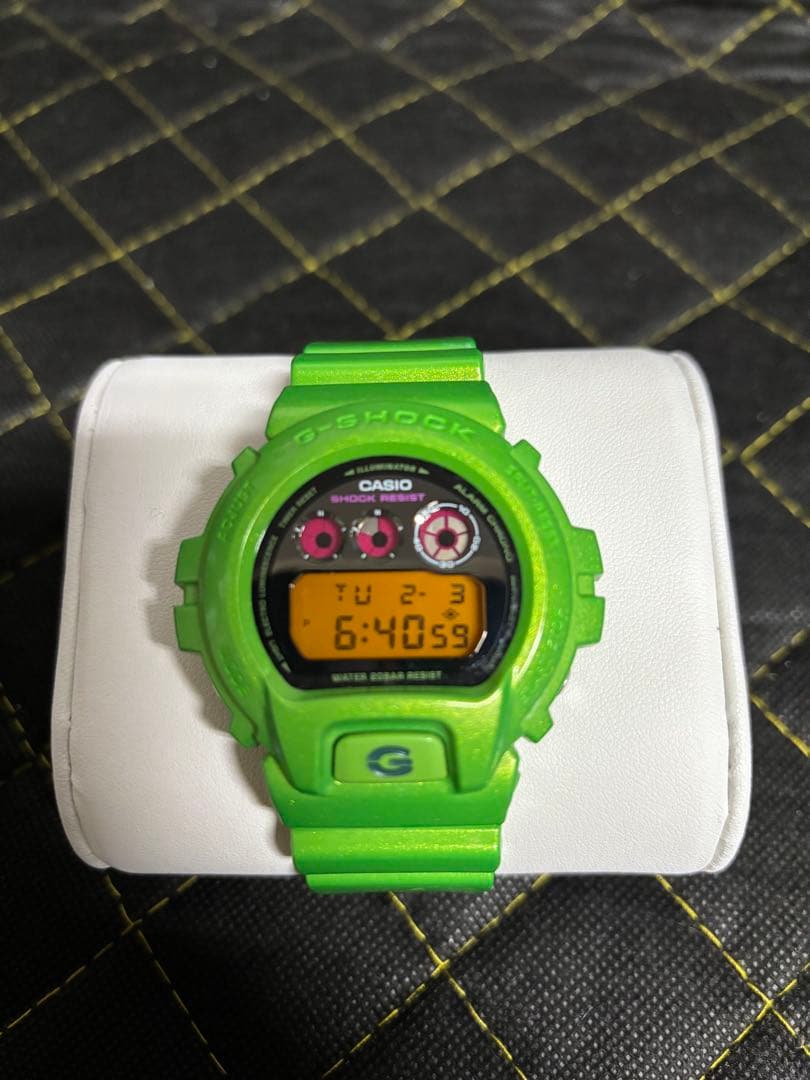 CASIO G-SHOCK DW-6900NB-3 メタリックカラー　グリーン