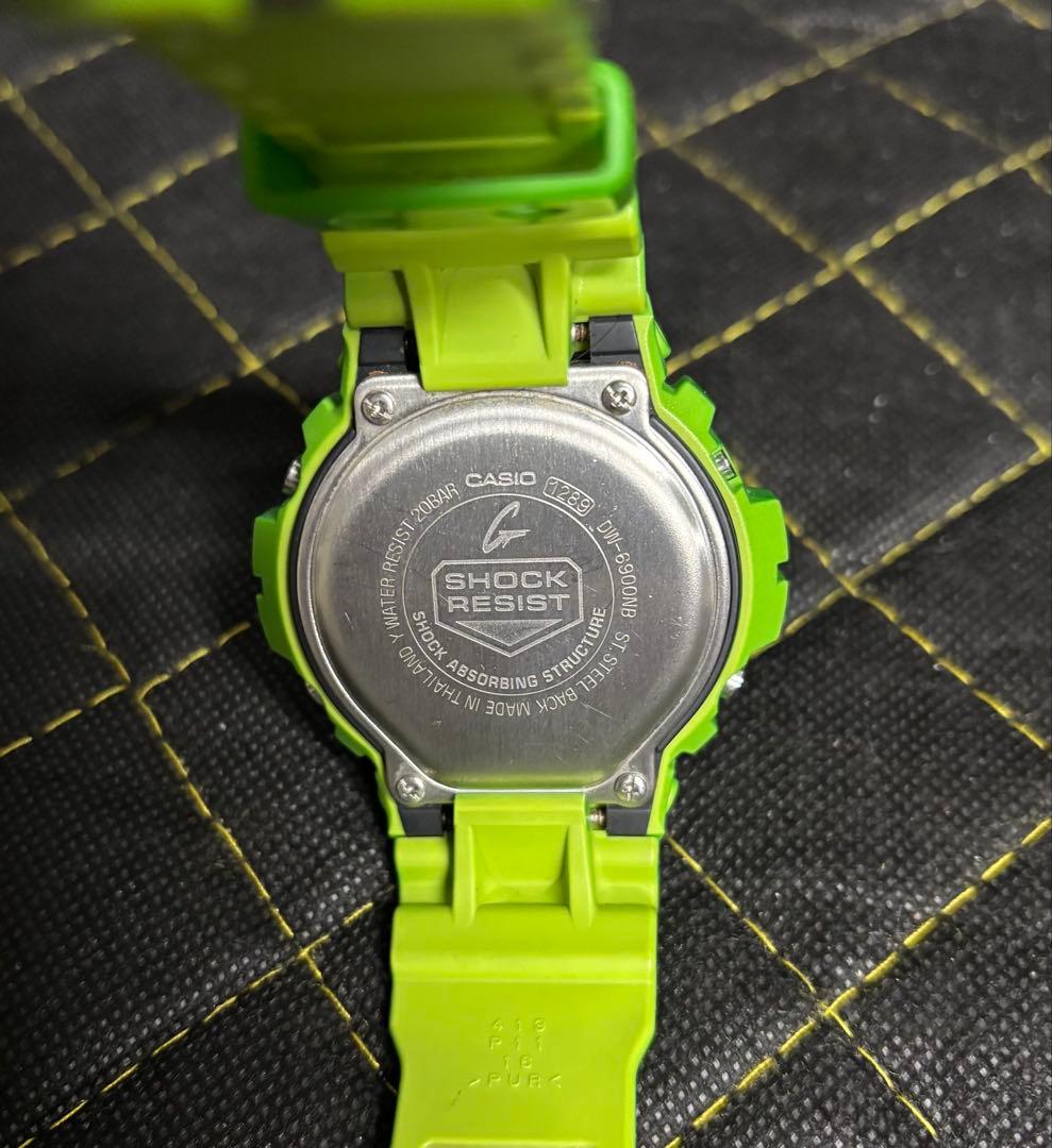 CASIO G-SHOCK DW-6900NB-3 メタリックカラー　グリーン
