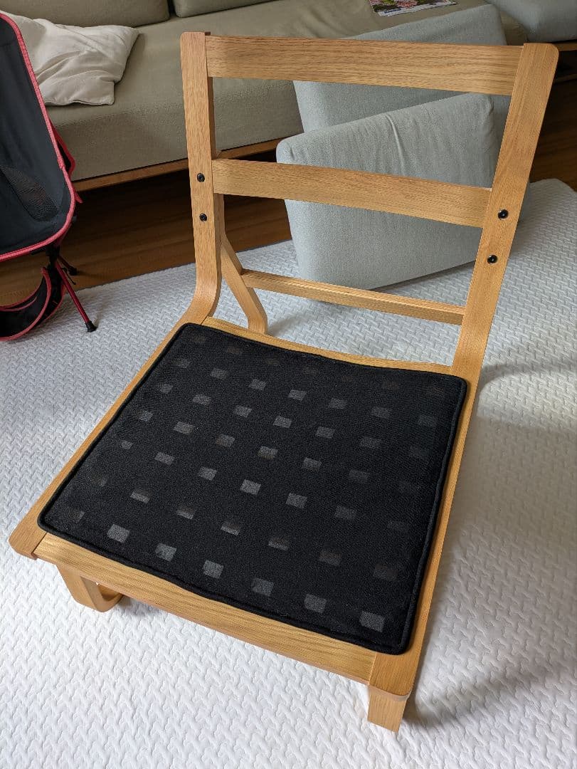 【送料込み】MUJI /無印良品　リビングでもダイニングでもつかえるソファチェア