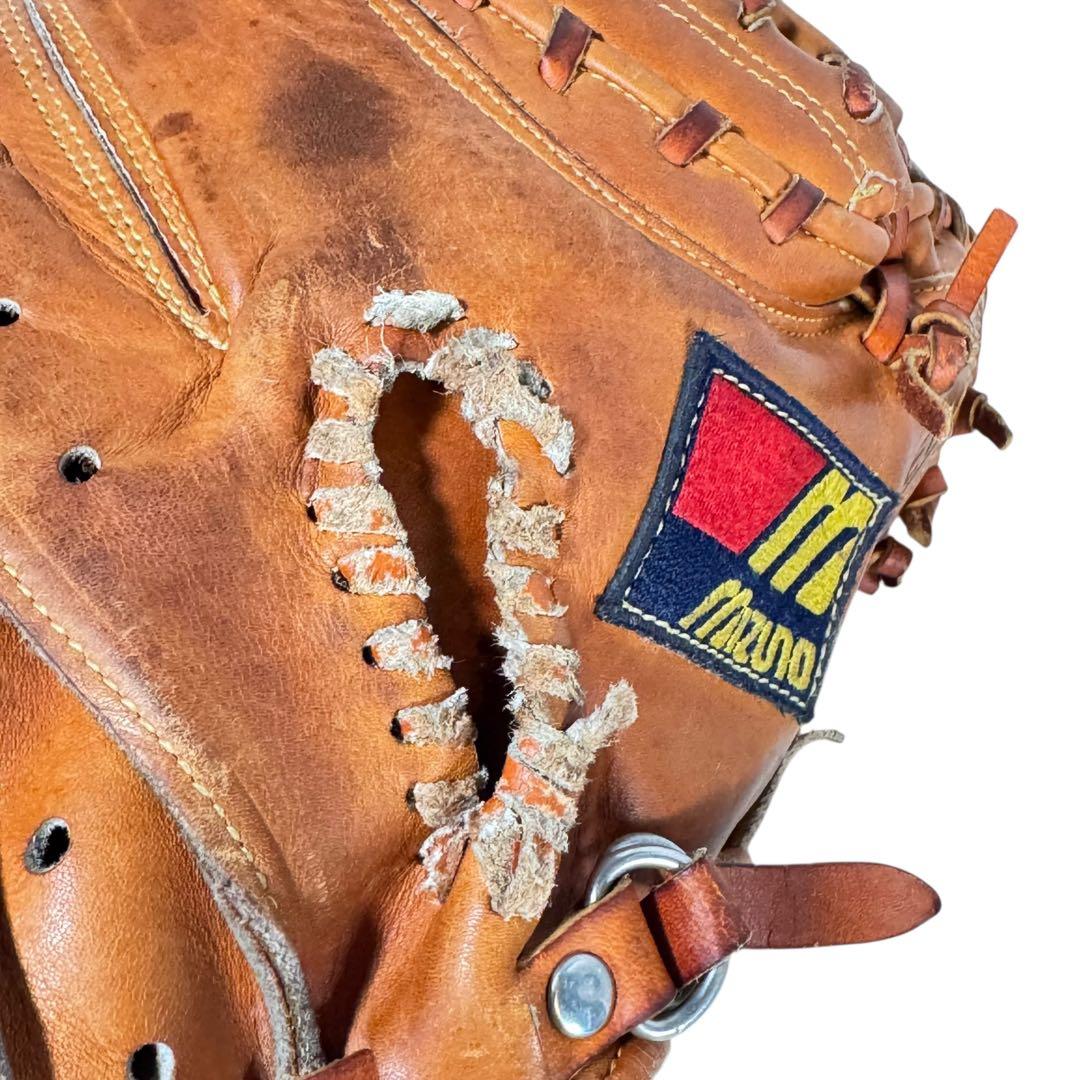 【希少】旧ミズノ キャッチャーミット ワールドウィン プロモデル 大人