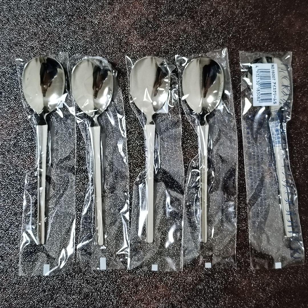 【未使用】ラッキーウッド　スカンジナビア　18-10　35本　カトラリーセット