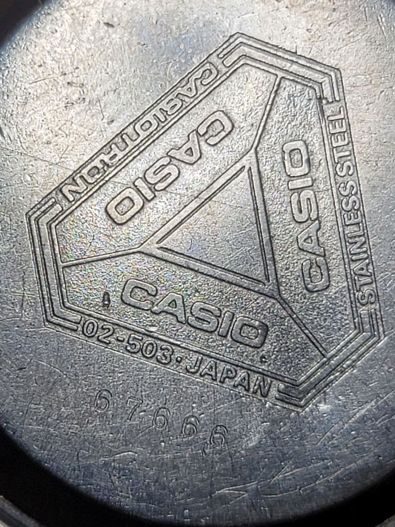 カシオCASIOTRON 02-503 オリジナル06-501 まとめ売り2個