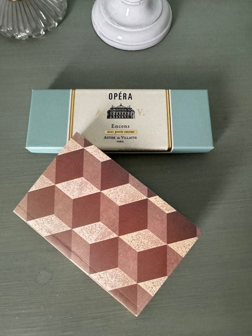 アスティエ　インセンス　オペラ　お香立てた付き
