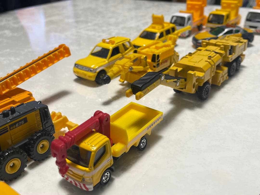 トミカ工事作業車両セット