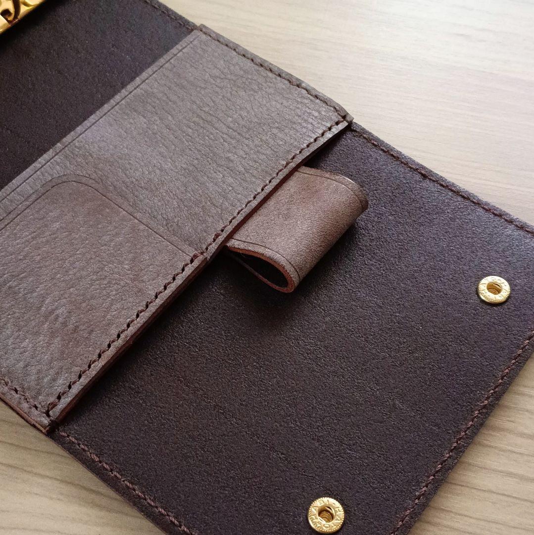 ミニ6 システム手帳 チョコ