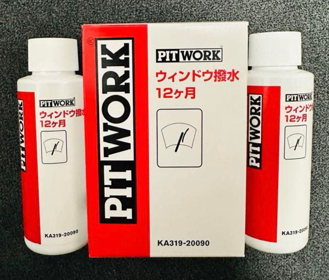 PITWORK ウィンドウ撥水12ヶ月 100ml×2本