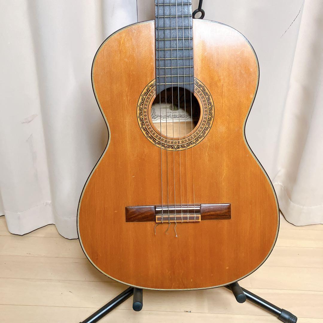 Alegut 阿部保夫 No.515 クラシックギター 音出し確認済 現状品