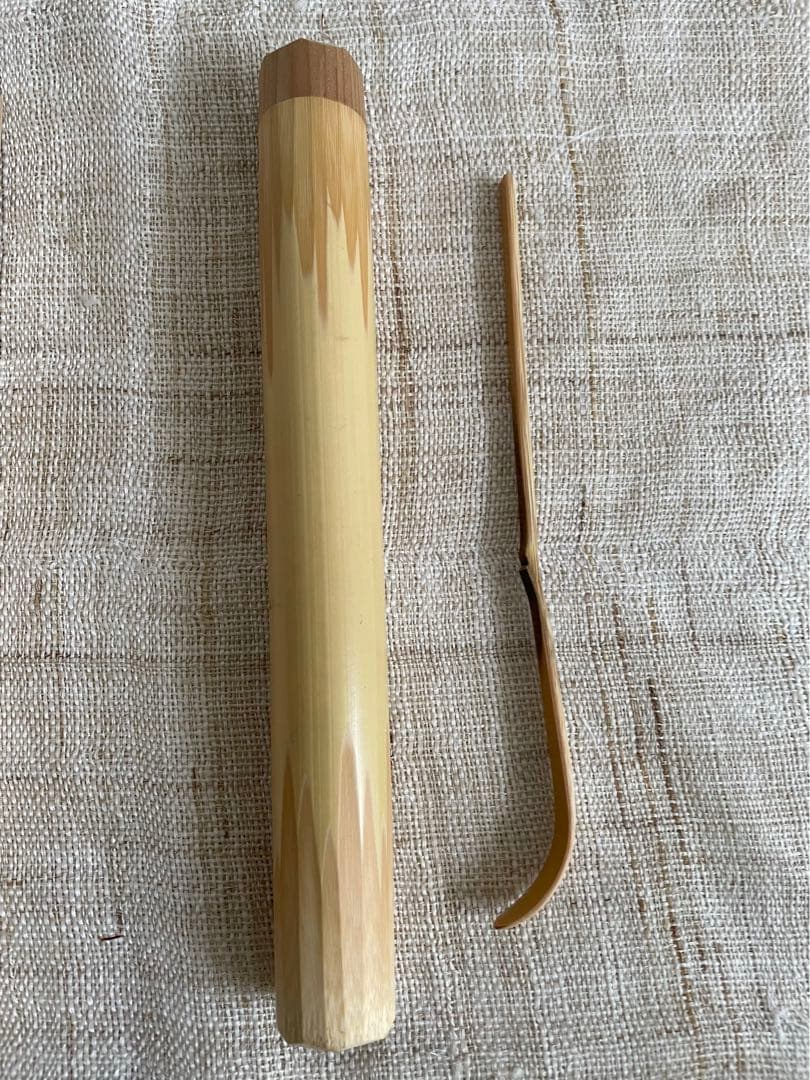 ＊未使用品＊茶杓 銘「 無事」前大徳 福本積應 茶杓師 影林宗篤 共箱