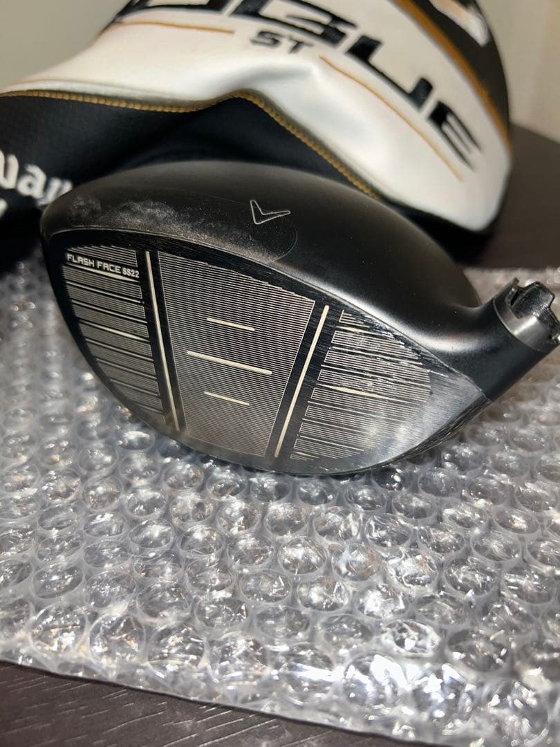 高反発加工キャロウェイローグST MAX 10° ドライバーブラックレーザ加工