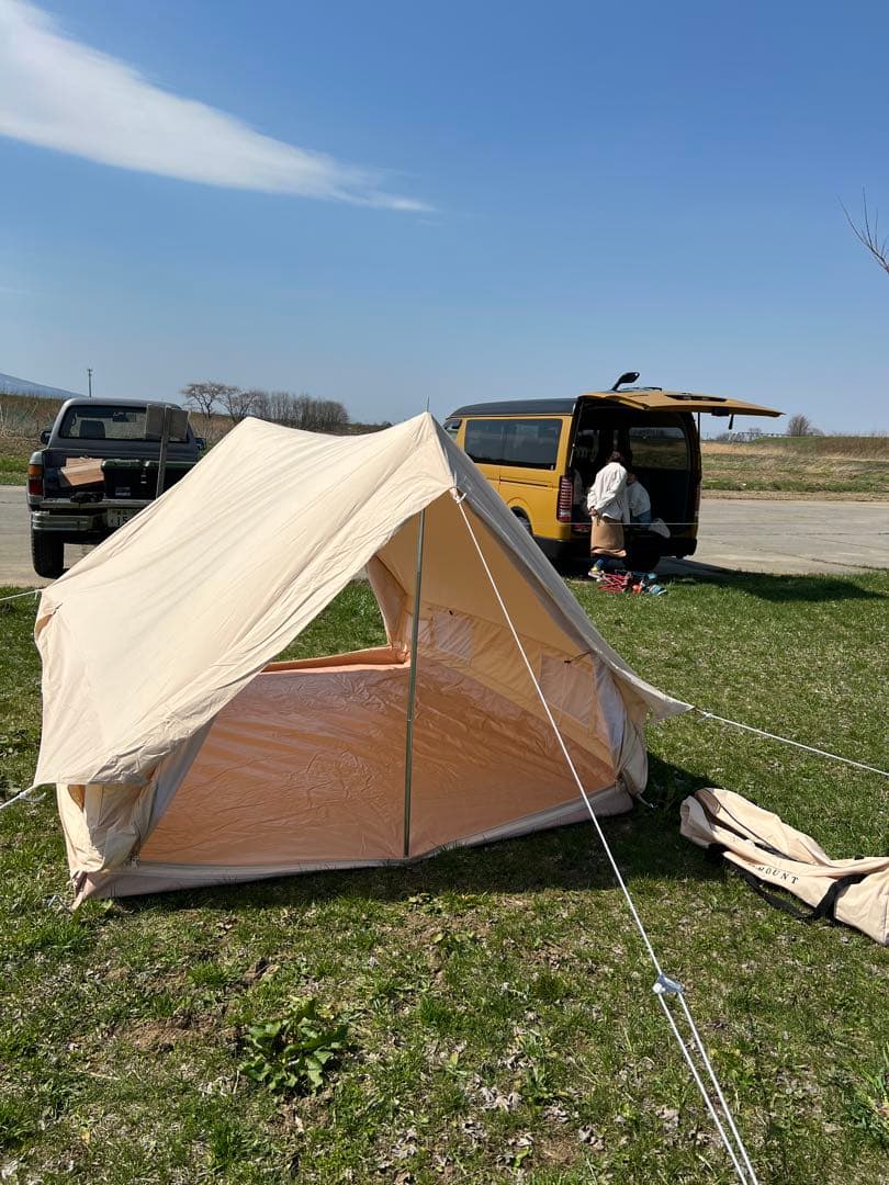 期間限定値引き中❗️ カップルにオススメ！ TOMOUNT ＴＣテント 4人用