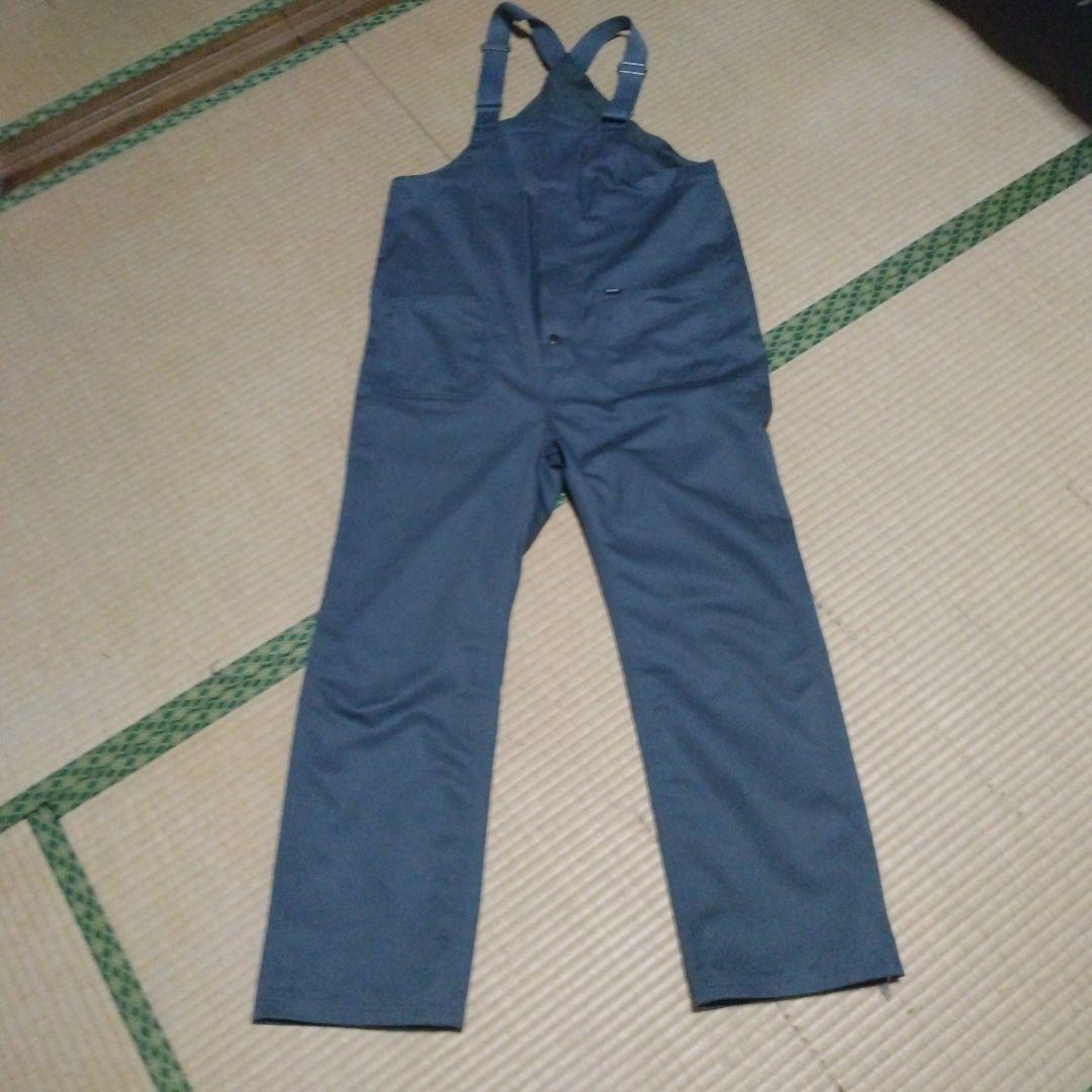 BLUCO グレー オーバーオール