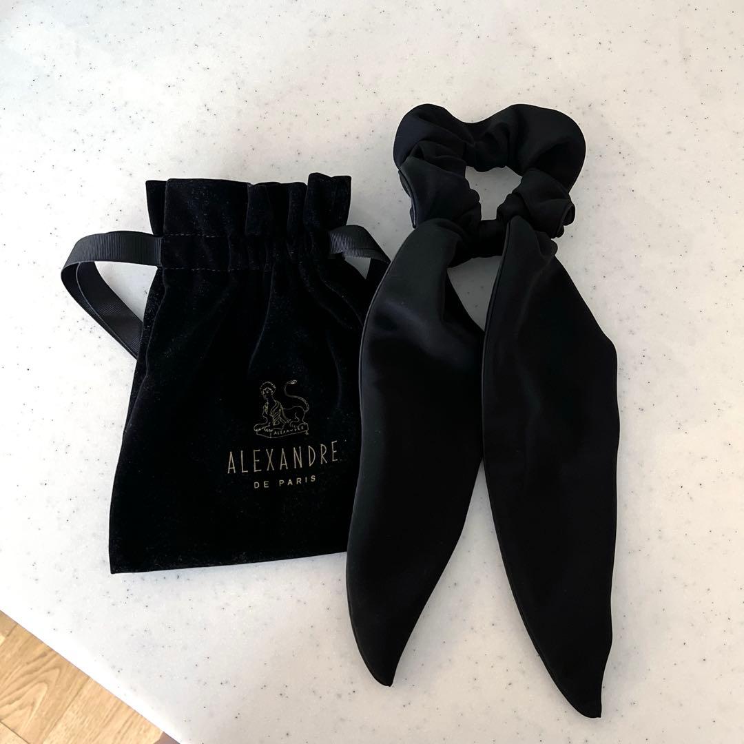 【美品】アレクサンドルドゥパリ　リボンシュシュ