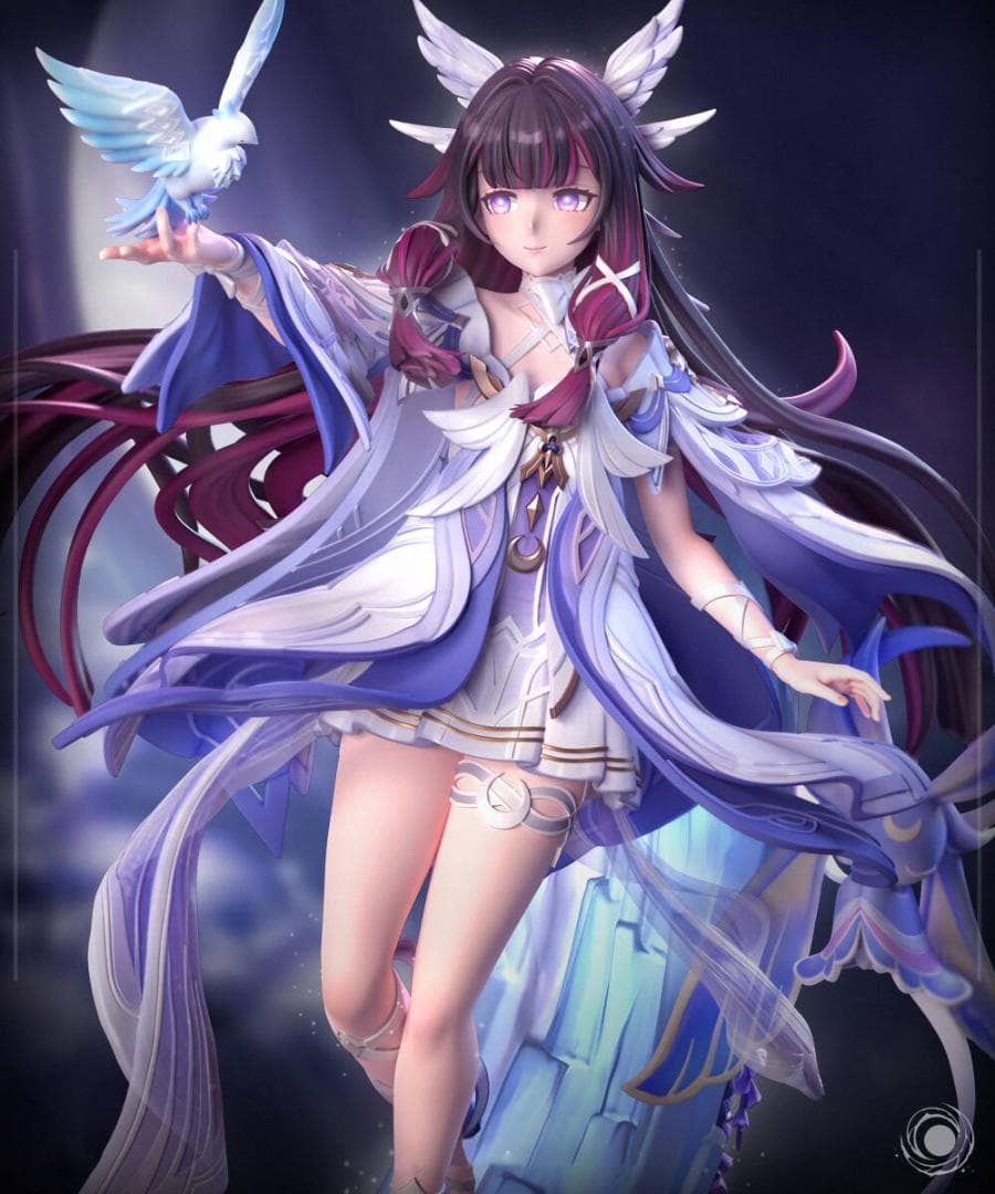 1/7　未塗装 未組立　フィギュア　ガレージキット　原神　コロンビーナ