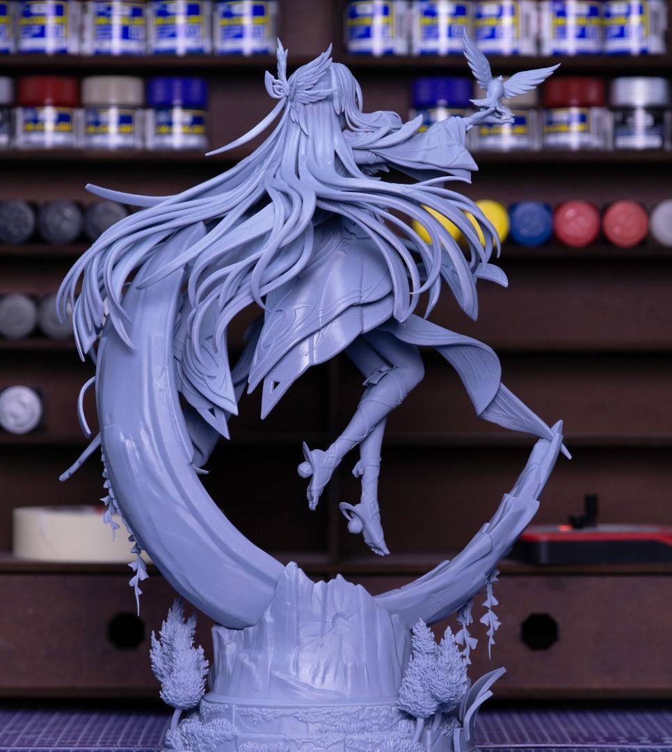 1/7　未塗装 未組立　フィギュア　ガレージキット　原神　コロンビーナ