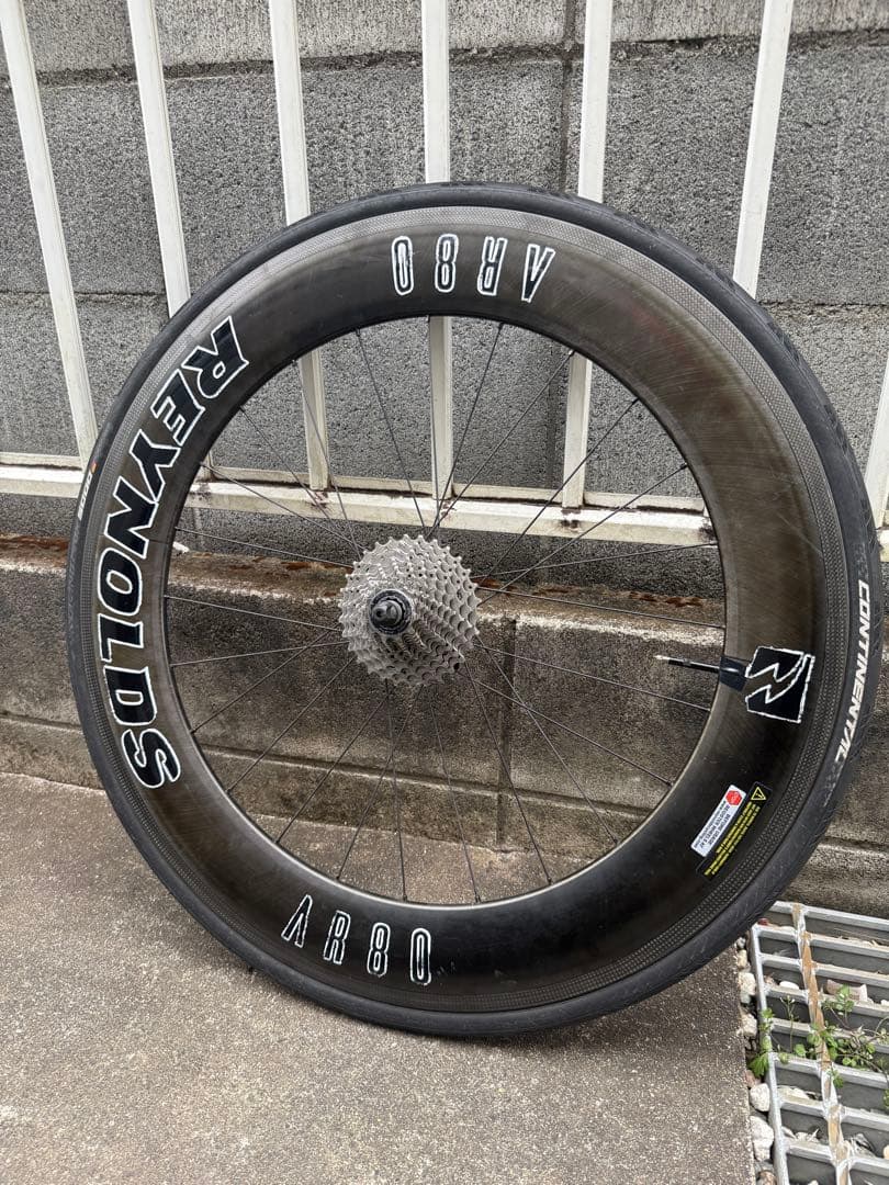REYNOLDS AR58.80ホイール gp5000付きクリンチャーホイール