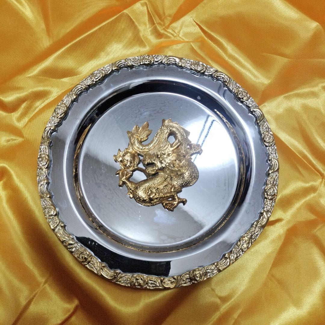 （金運アップ）龍の皿