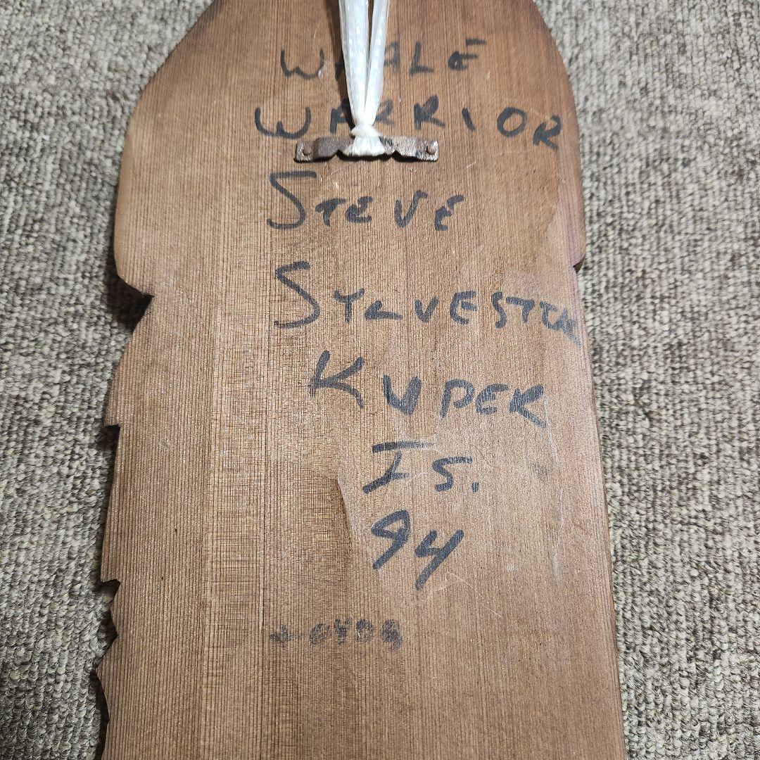 カナダ 先住民 ネイティブアメリカン ウッドカービング 彫刻　壁掛け