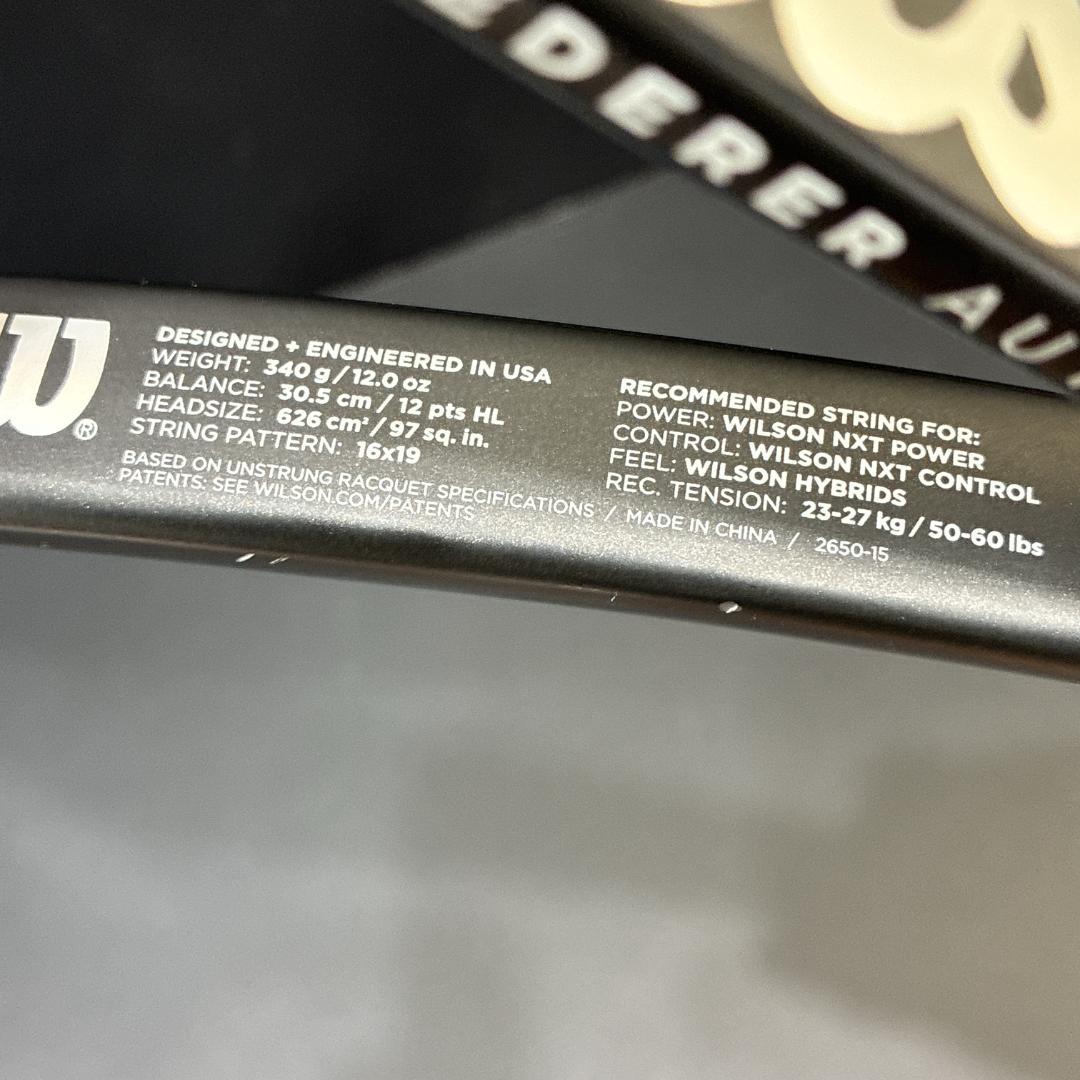 Wilson PROSTAFF RF97 フェデラーモデル 硬式テニスラケット
