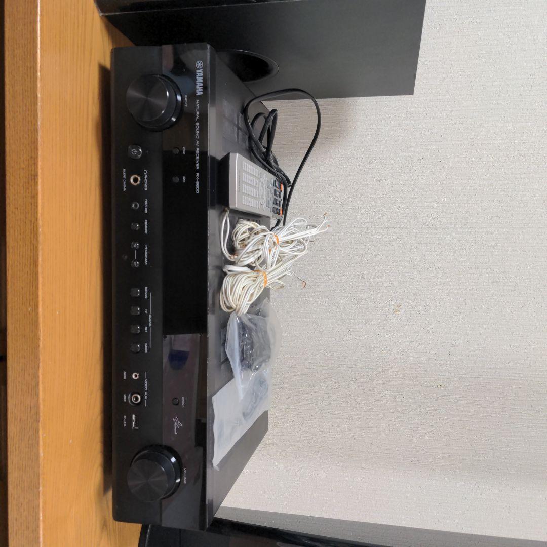 Yamaha RX-S600 AVアンプ 本体と付属品