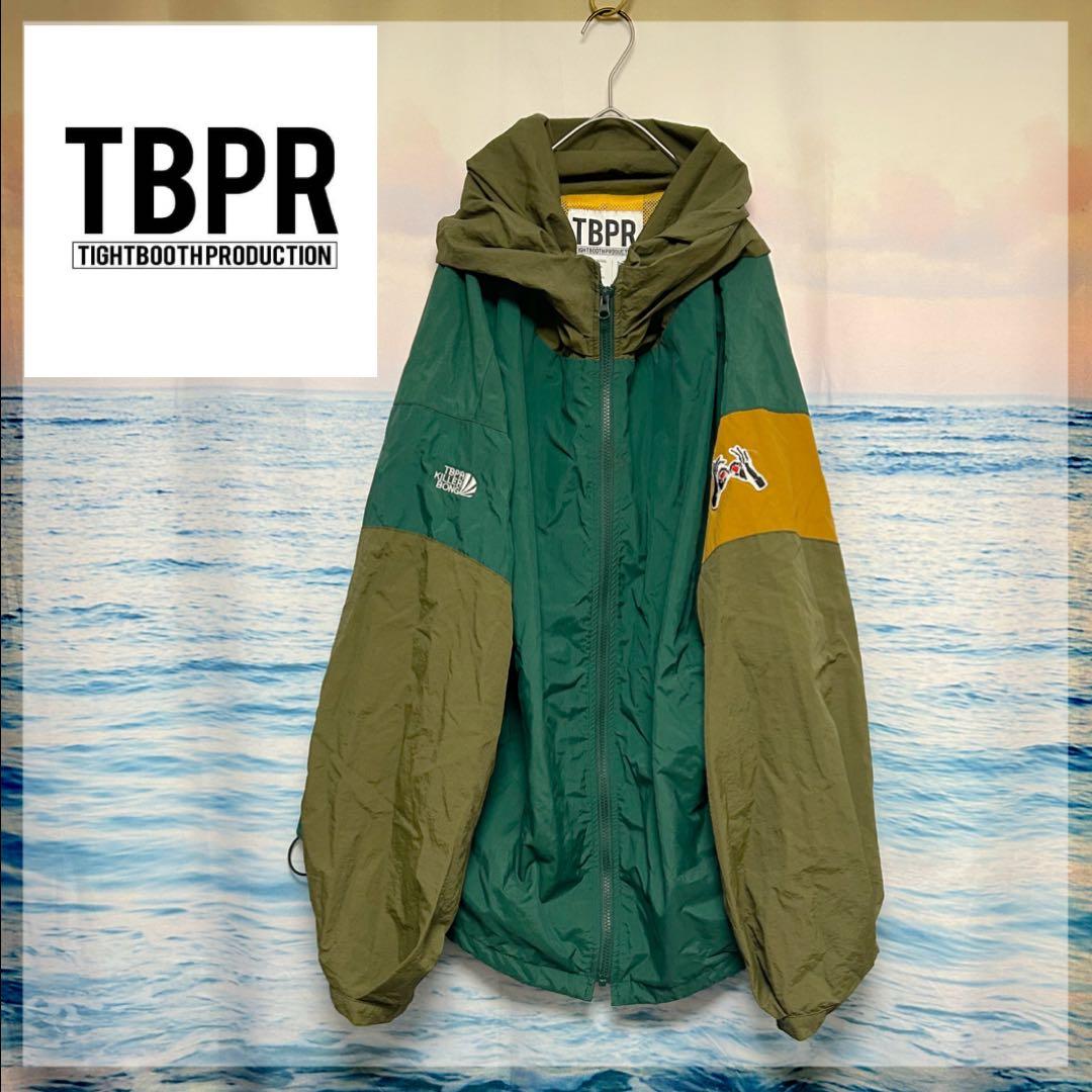 TBPR フード付きナイロンジャケット XL