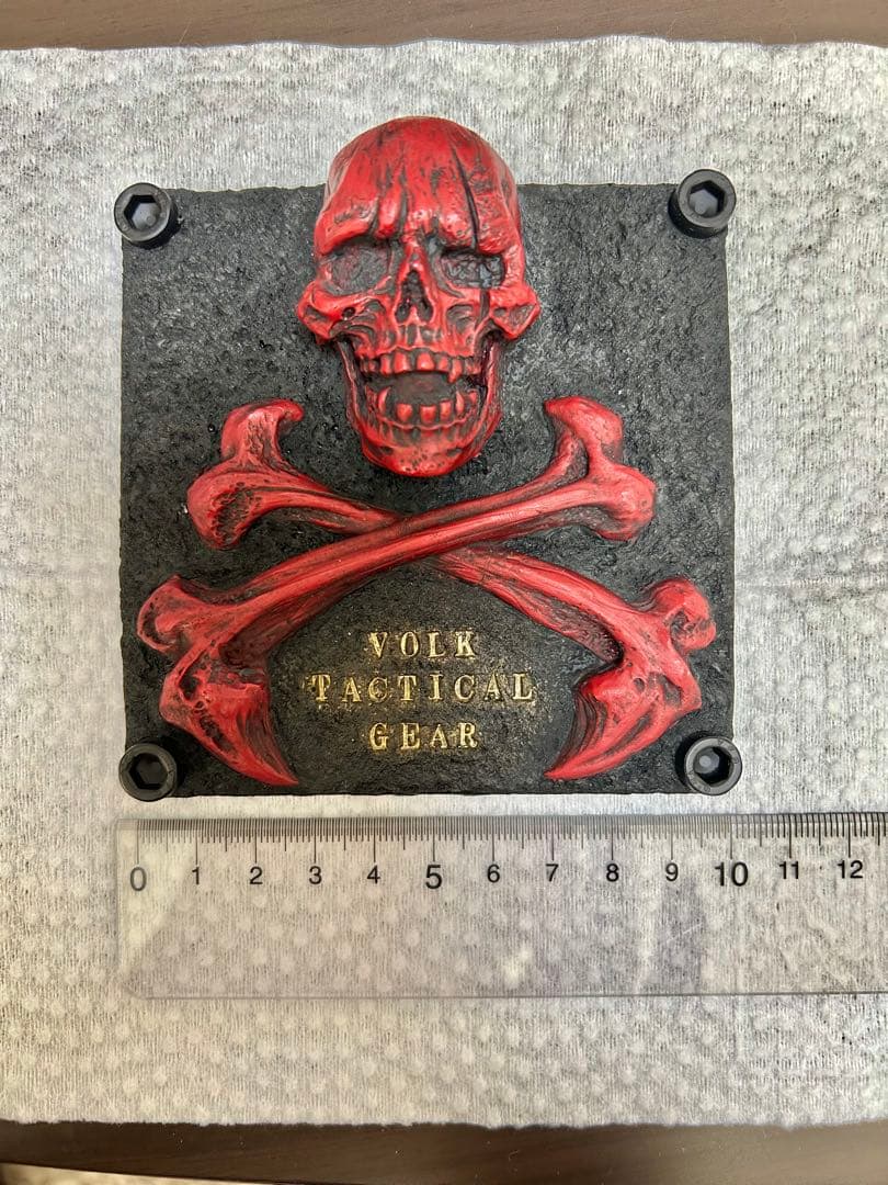 volk tactical gear スカル レリーフ