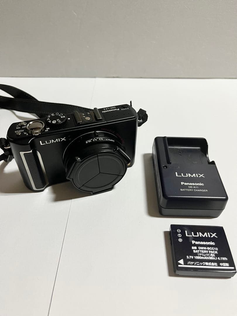 Panasonic LUMIX DMC-LX3 本体 バッテリー/充電器付