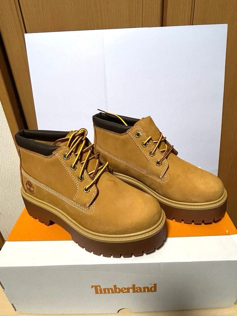 ティンバーランド ストーンストリート ミッドプラットフォーム　ブーツ A5RF