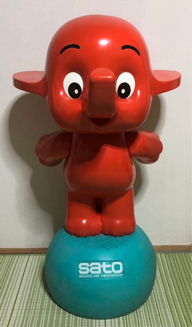 佐藤製薬　サトちゃん　特大　フィギュア　さとちゃん 店頭用　引き取り限定　三体
