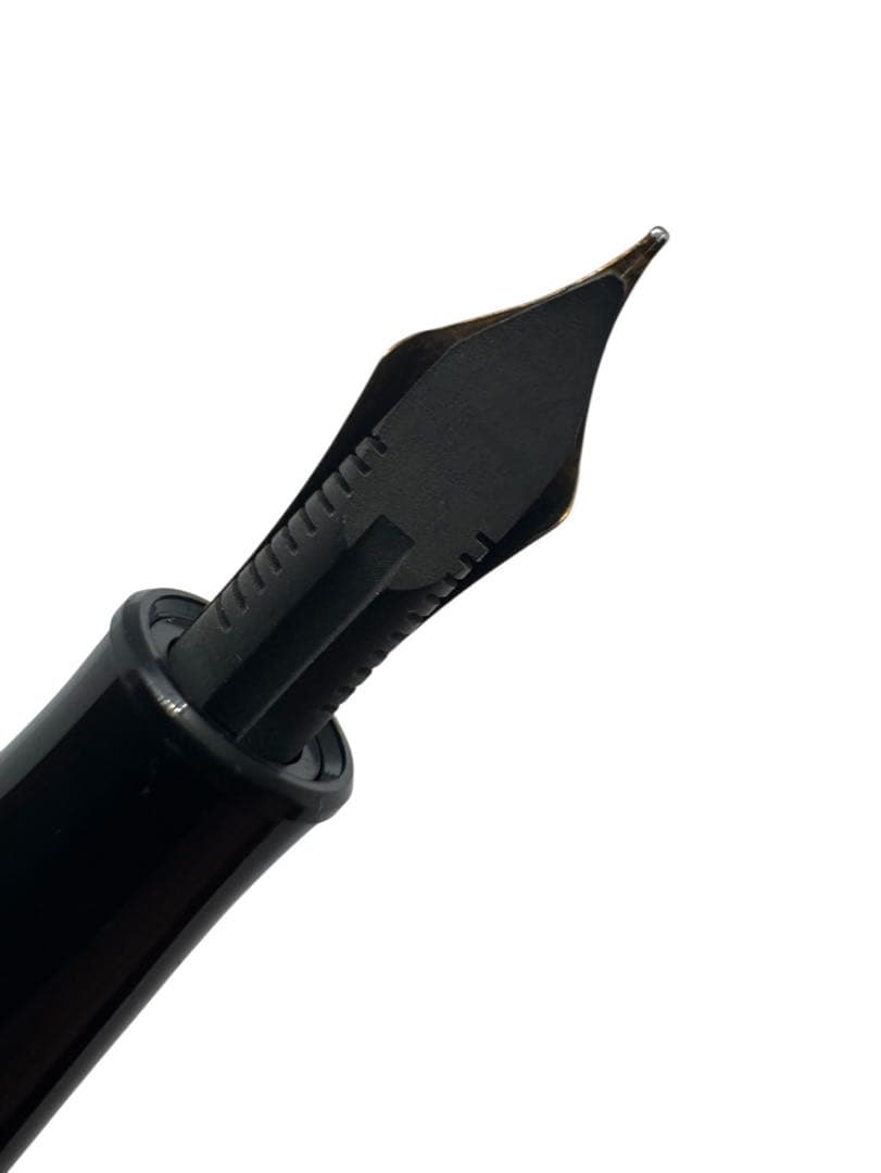 【未使用】アカブライヤー　センチュリー3776　プラチナ万年筆 太字