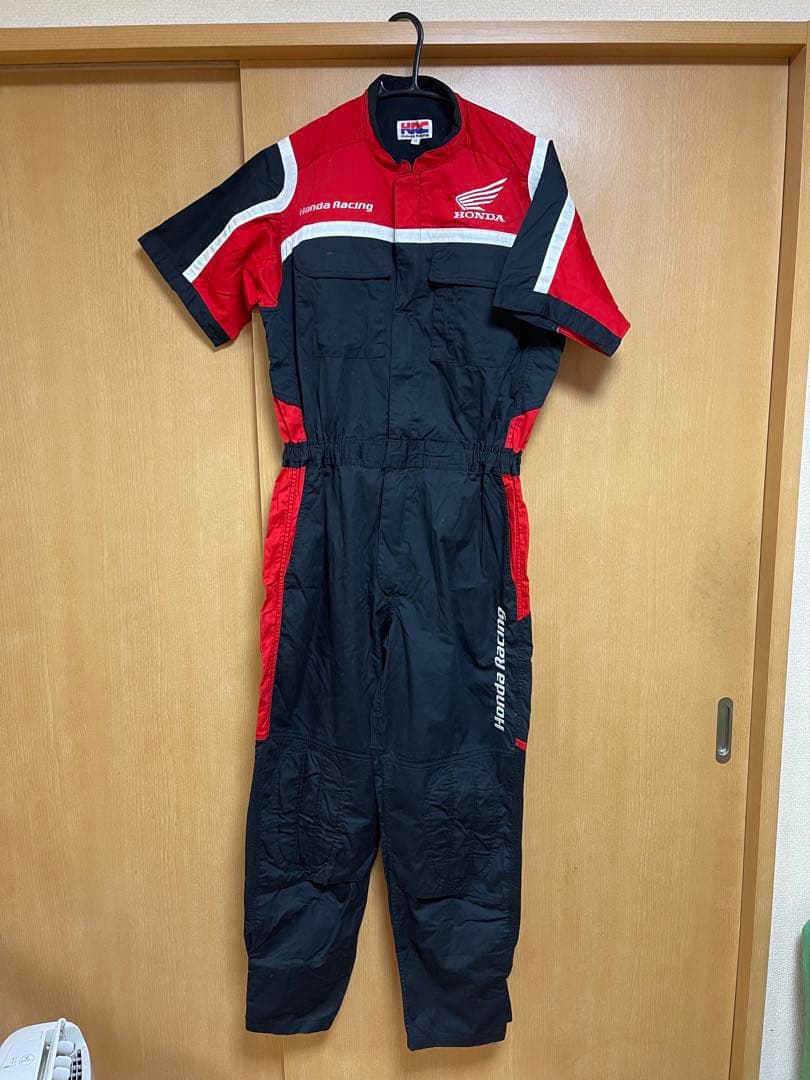 Honda Racing 半袖ジャンプスーツ Mサイズ