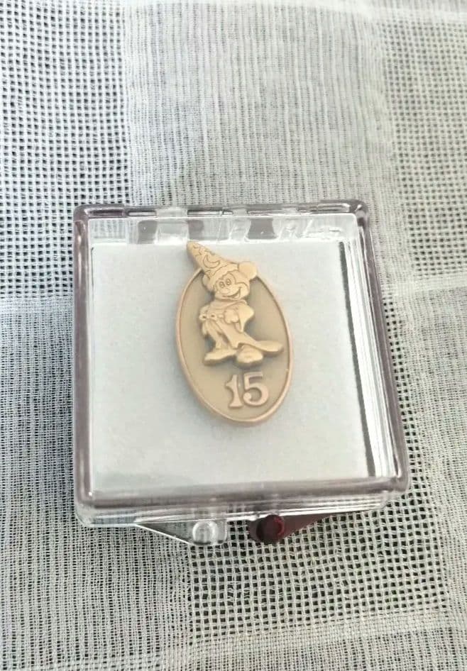 ディズニー ピンバッジ 勤続 15年