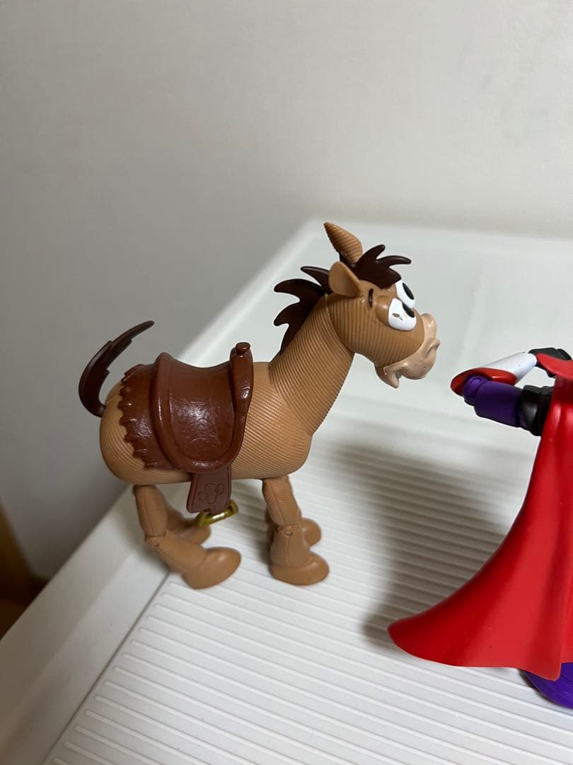 トイストーリーフィギュアセット（ハム、ブルズアイ、ザーグ、レックス）（マテル製）
