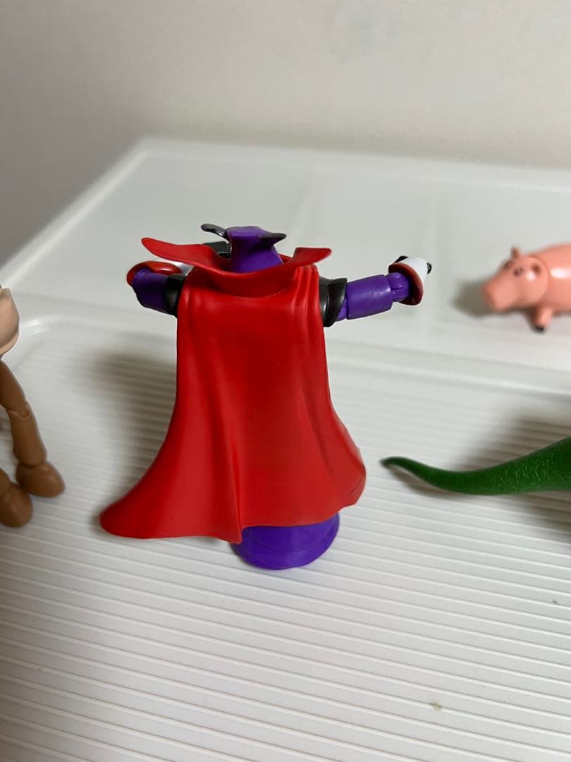 トイストーリーフィギュアセット（ハム、ブルズアイ、ザーグ、レックス）（マテル製）