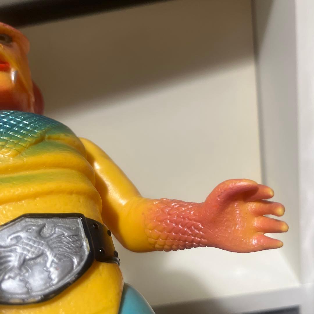 旧バンダイ製 コブラ男 キングサイズ 美品 ソフビ フィギュア 怪人