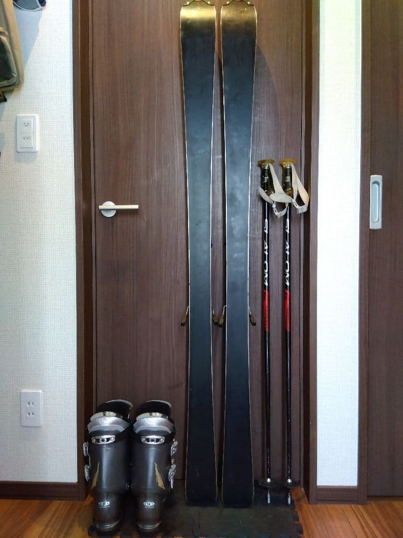 【ハイエンド】SALOMON/学生・メンズ用/スキーセット/メンテ・WAX済み✔