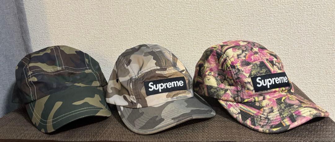 Supreme キャップ 3個セット