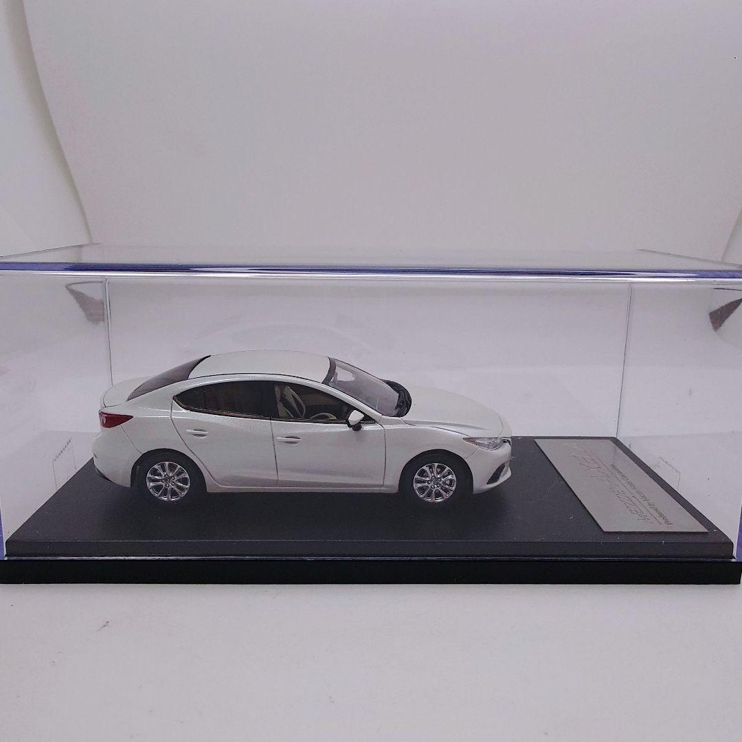 《MAZDAアクセラ》メーカー特注1/43【超レアカラー】新品パールホワイト