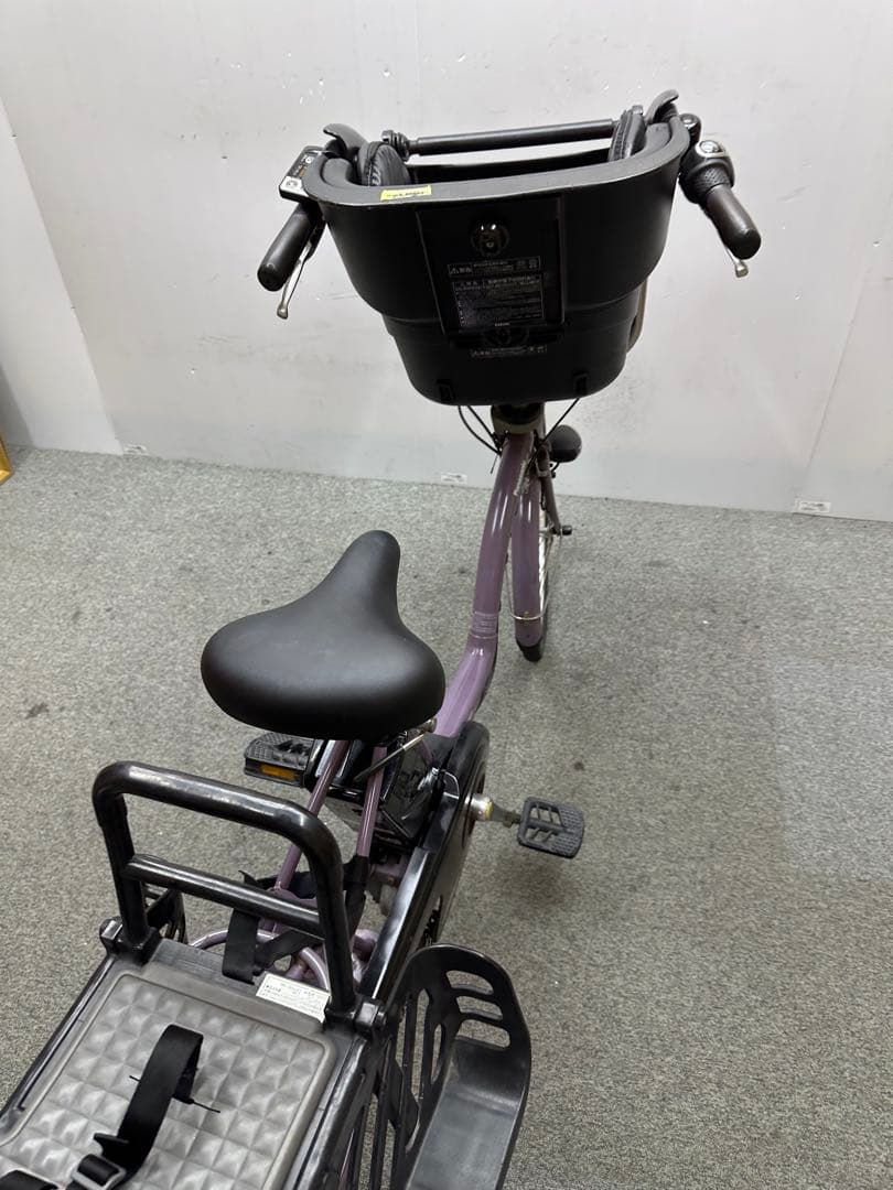 3人乗り電動自転車　パナソニックギュットミニ　子供乗せシート付き　お買い得