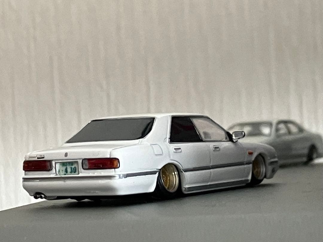 1/64 ミニカー　日産　シーマ　改造