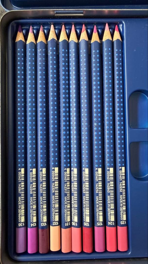 ★ほぼ未使用★ FABER-CASTELL水彩色鉛筆 60色セット