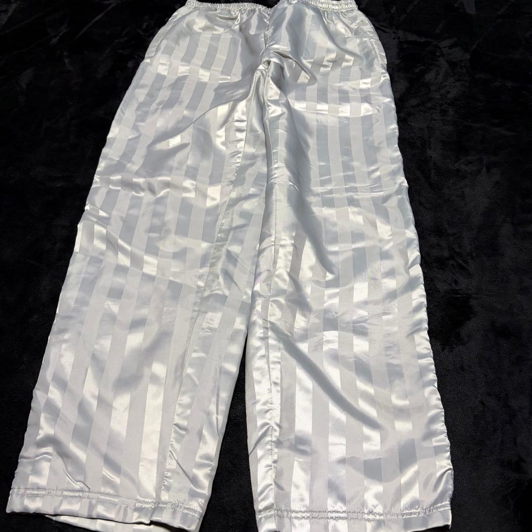 状態◎美品【K-SWISS】ナイロンジャケット上下セットアップ 刺繍ロゴ