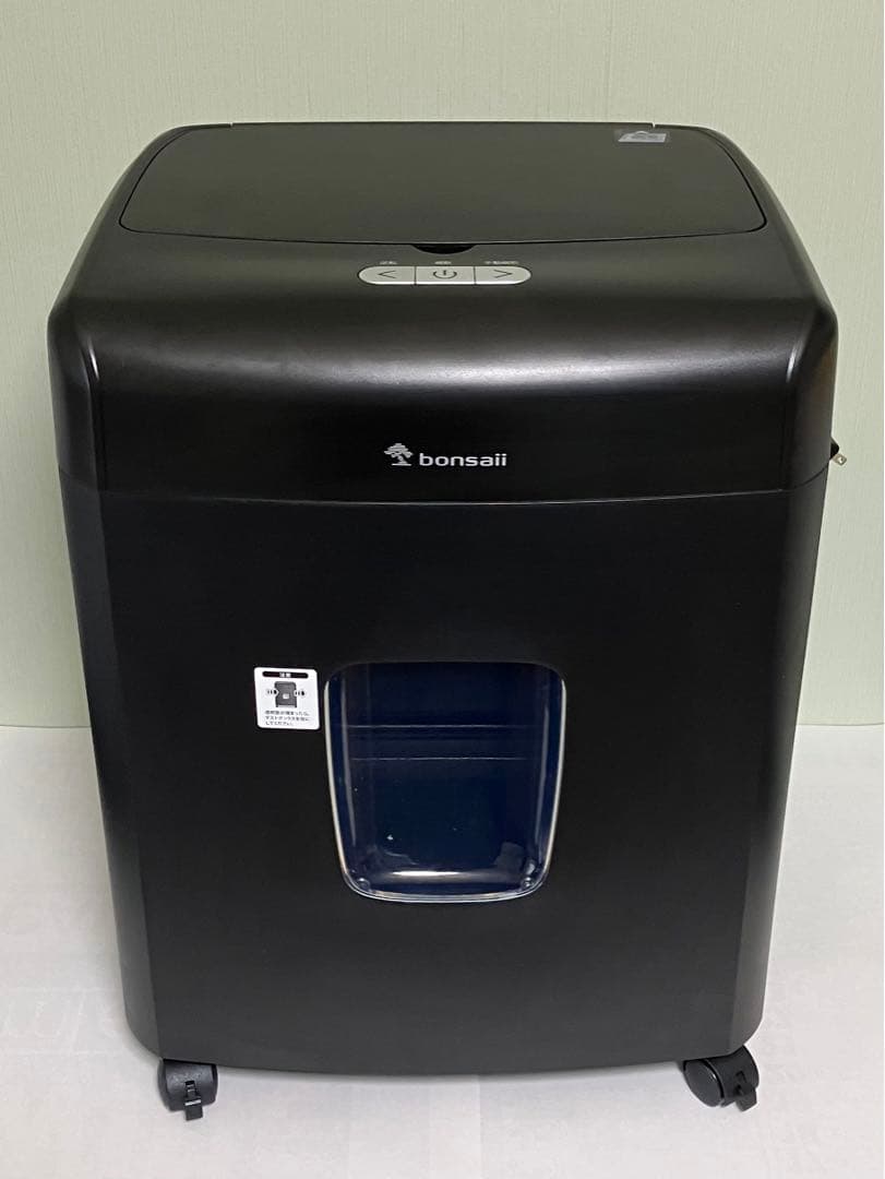 ☆美品☆bonsaii シュレッダー 100枚 連続30分間 4×12mmカット