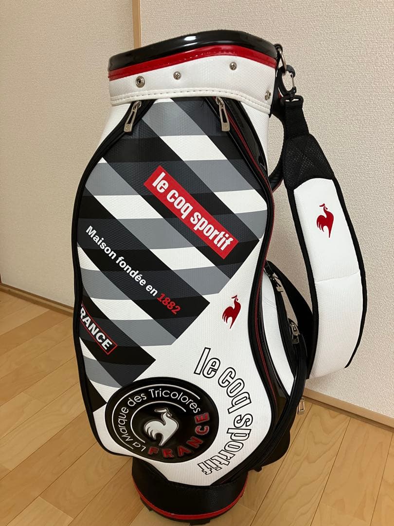 ゴルフ　ルコック　le coq sportif キャディバッグ メンズ