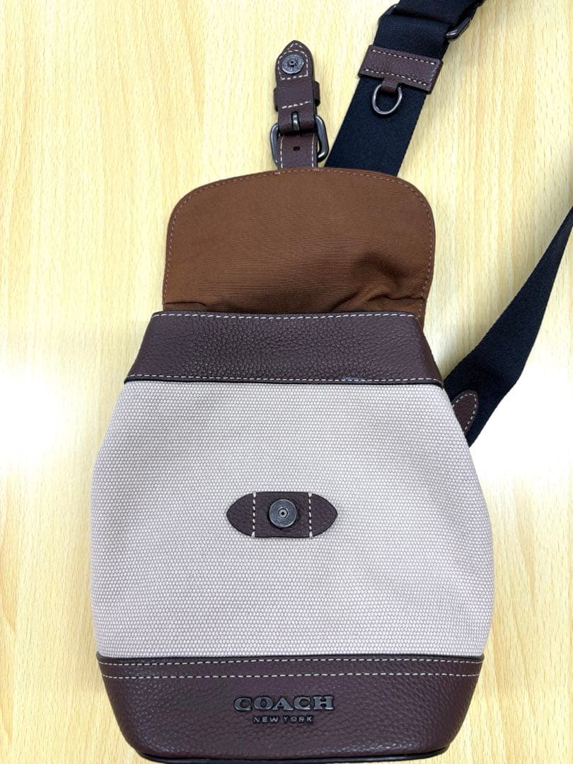 美品✨️COACH コーチ ハドソン スモールパック ミニリュック ボディバッグ
