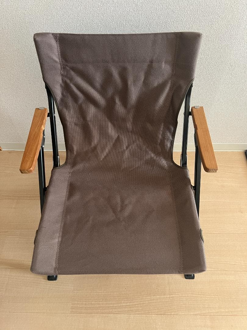 （美品）( peak) ローチェアショートグレー LV-093GY