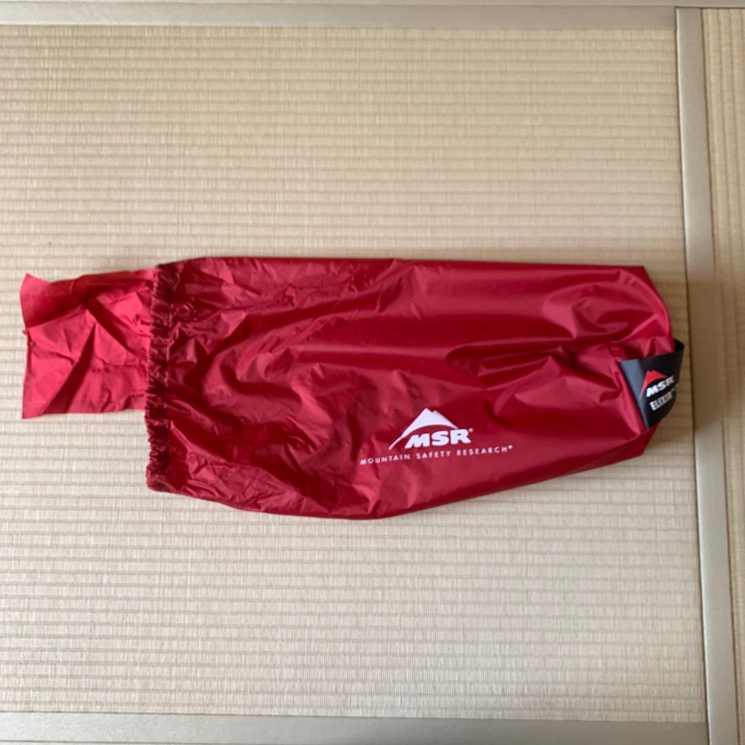 【大幅値下げ中】【MSR】ELIXIR 2（2人用、レッド×オリーブ）