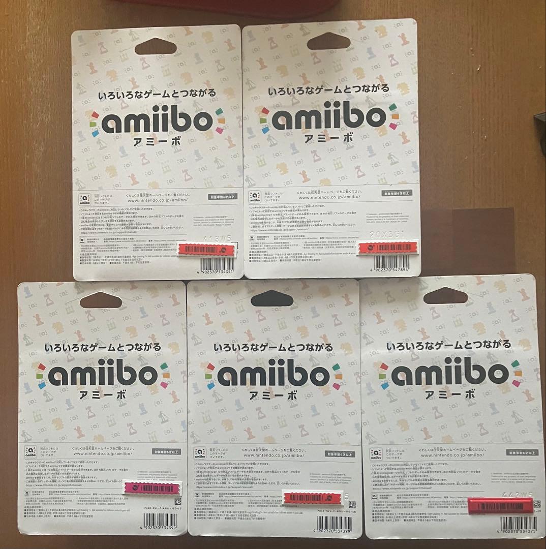 amiibo アミーボ　リンク ゼルダ 4種セット あつ森