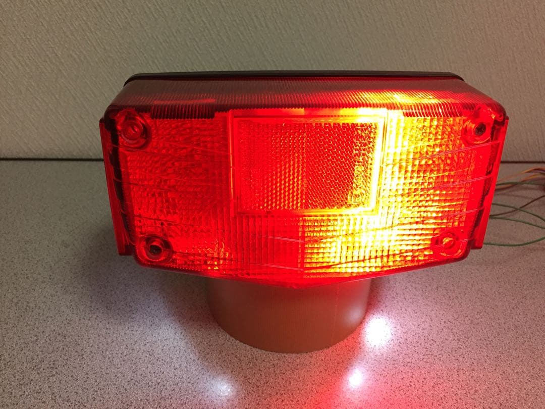 速達GSX 250E 400E ザリ流星 テール ランプ LED 流れる