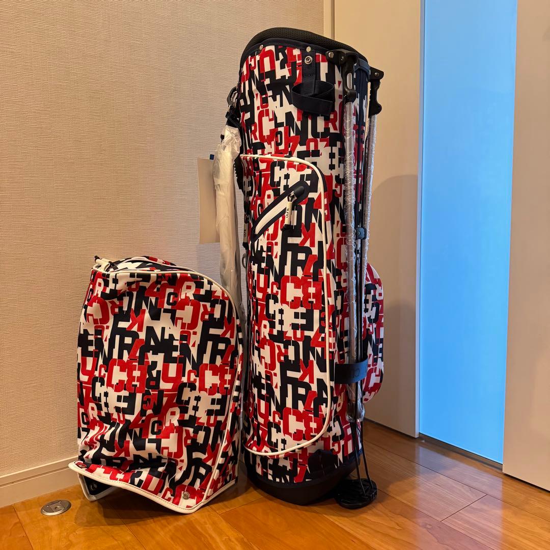 新品未使用！クランク(CLUNK)キャディバッグ 軽量 スタンド式 9型