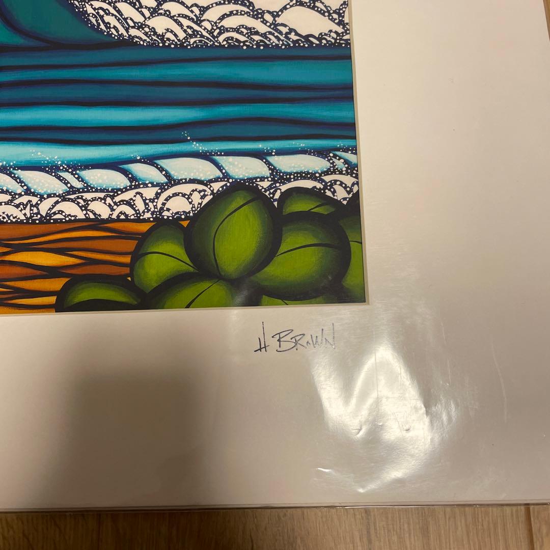 ヘザーブラウン 特大アート　Lサイズ ロンハーマン wtw